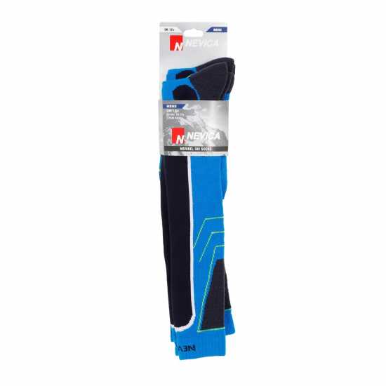 Nevica Meribel Ski Sock 2Pk Mens Синьо Ски чорапи