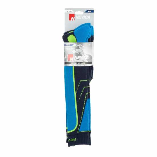 Nevica Meribel Ski Sock 2Pk Mens Морска синьо Мъжки чорапи