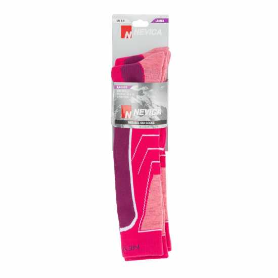 Nevica Meribel Sock 2Pk Ld00 Тъмно лилаво Дамски чорапи