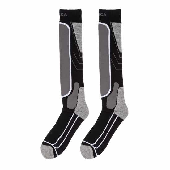 Nevica Meribel Sock 2Pk Jn00 Черно Детски чорапи