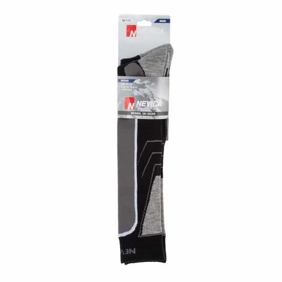 Nevica Meribel Sock 2Pk Jn00 Черно Детски чорапи