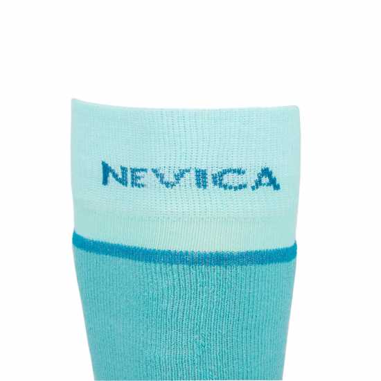 Nevica Davos Ski Sock 2Pk Ladies Аква Сплаш Дамски чорапи