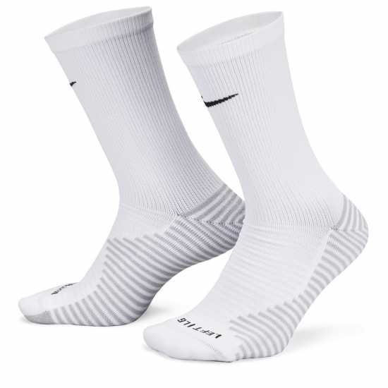 Nike Футболна Топка Strike Football Crew Socks Adults Бяло/Черно Мъжки чорапи