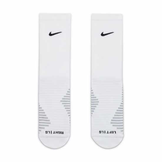 Nike Футболна Топка Strike Football Crew Socks Adults Бяло/Черно Мъжки чорапи