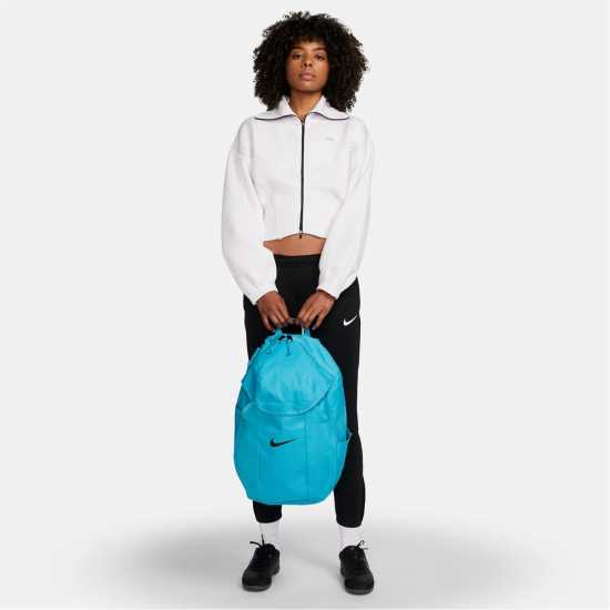 Nike Academy Storm-Fit Team Backpack (30L) Синя Ярост/Черно Ученически раници