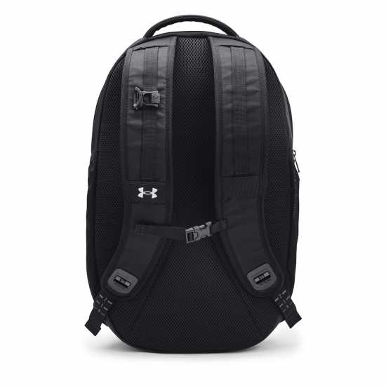 Under Armour Armour Hustle Pro Backpack Черно / Сребро Ученически раници