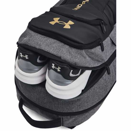 Under Armour Armour Hustle Pro Backpack Black Hthr 