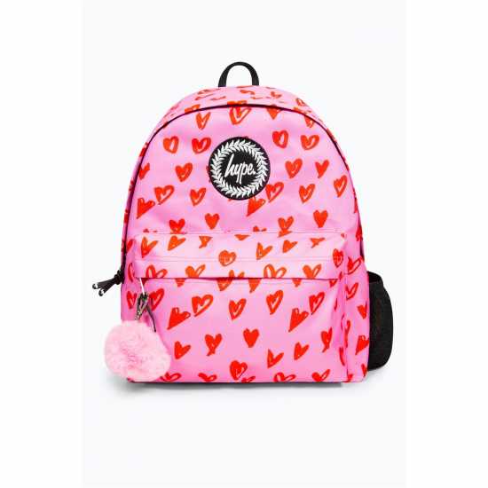 Hype Scribble Heart Backpack  Ученически раници