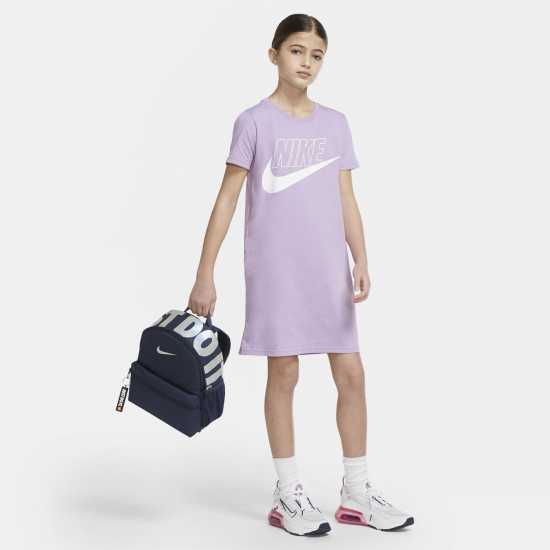 Nike Основна Раница Mini Base Backpack Navy/Iridescent Ученически раници