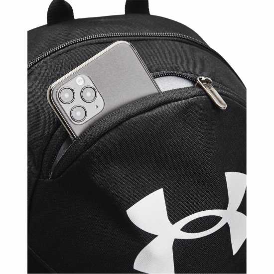 Under Armour Hustle Lite Backpack Black Met Sil Ученически раници