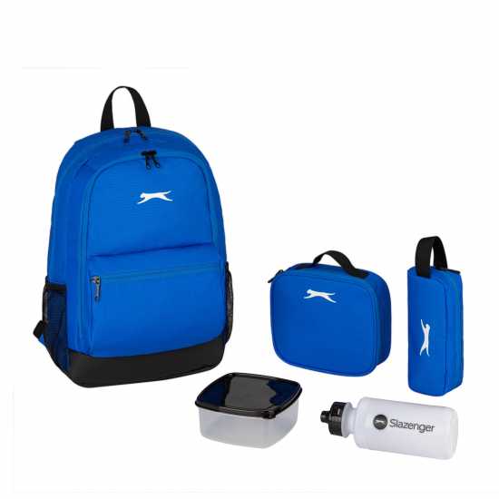 Slazenger Раница И Кутия За Обяд Backpack And Lunch Box Кралско синьо Ученически раници