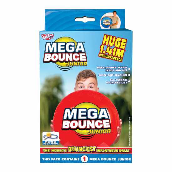 Wicked Mega Bouncejr Jn99 Червено 