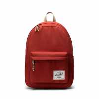 Класическа Раница Herschel Supply Co Classic Backpack - 26L Червено охра/Бяло Ученически раници