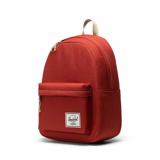 Класическа Раница Herschel Supply Co Classic Backpack - 26L Червено охра/Бяло Ученически раници