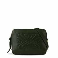 Biba Biba Leather Rachel Cross Body Bag Green 