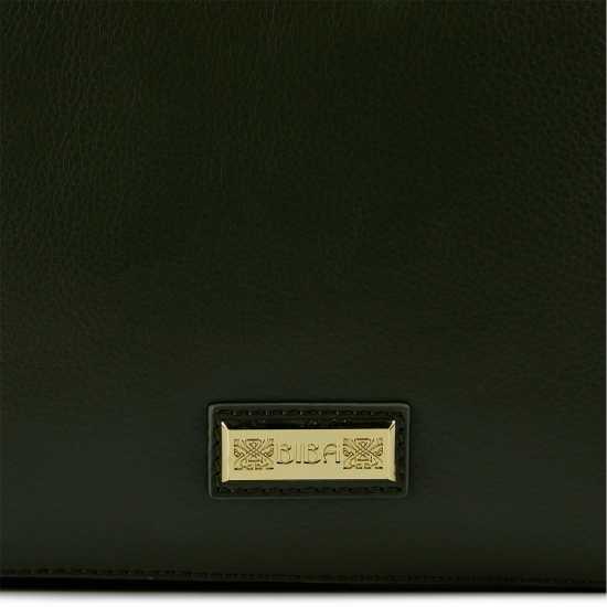 Biba Biba Leather Rachel Cross Body Bag Green 