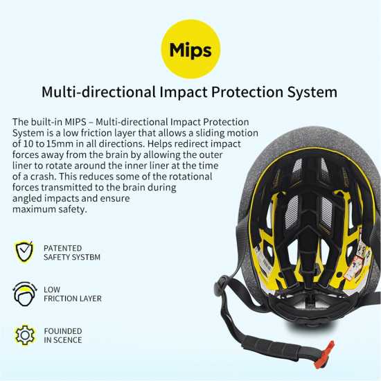 Pinnacle Mips Cyclist Helmet For Road Бяло Каски за колоездачи