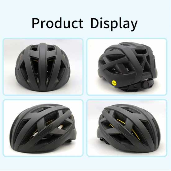 Pinnacle Mips Cyclist Helmet For Road Черно Каски за колоездачи