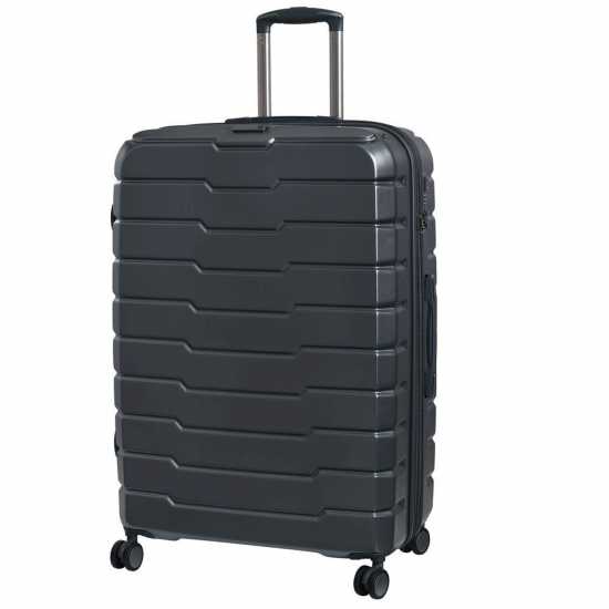 Куфар С Колелца It Luggage Prosperous 4 Wheel Trolley Suitcase Метален сив Куфари и багаж