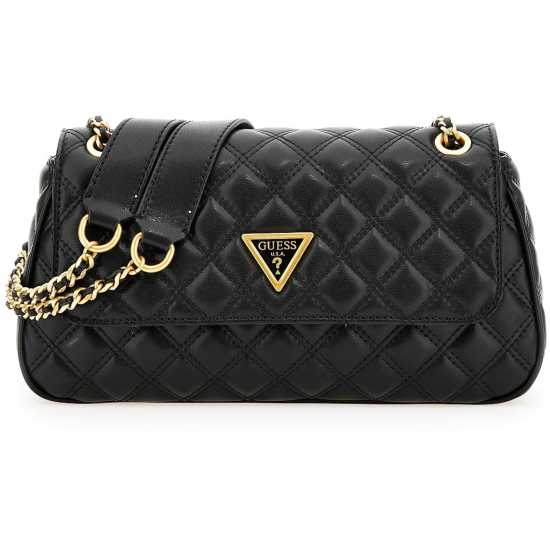 Guess Giully Convertible Cross Body Bag Black 