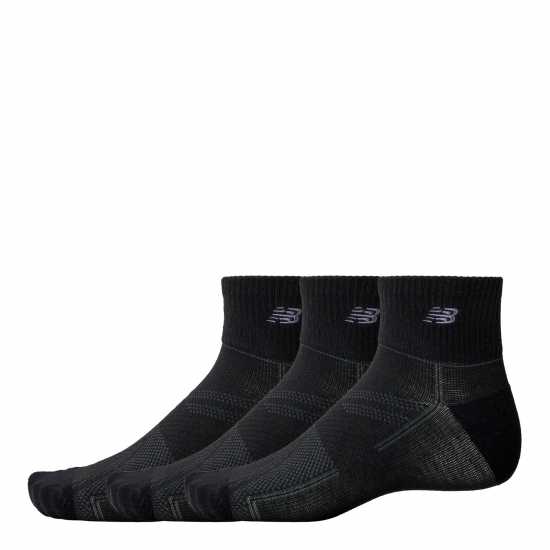 New Balance Run Ankle Sock 3 Pack Черно Мъжки чорапи