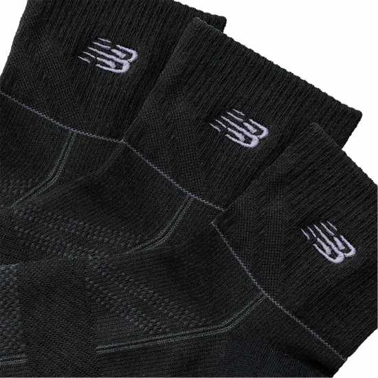 New Balance Run Ankle Sock 3 Pack Черно Мъжки чорапи