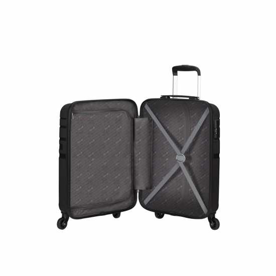 Твърд Куфар American Tourister American Upland Jet Driver Hard Suitcase Черно Куфари и багаж