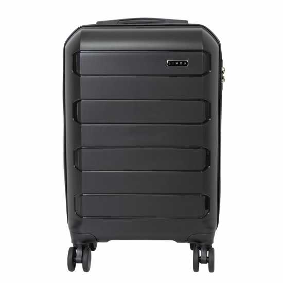 Твърд Куфар Linea Linea Monza Suitcase, Pp Hard Suitcase, Travel Luggage, (22Inch Cabine Friendly) Черно Куфари и багаж