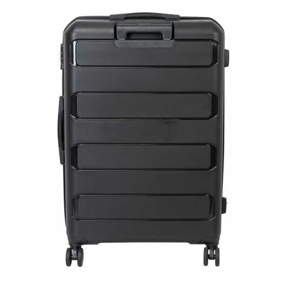 Твърд Куфар Linea Linea Monza Suitcase, Pp Hard Suitcase, Travel Luggage, (22Inch Cabine Friendly) Черно Куфари и багаж