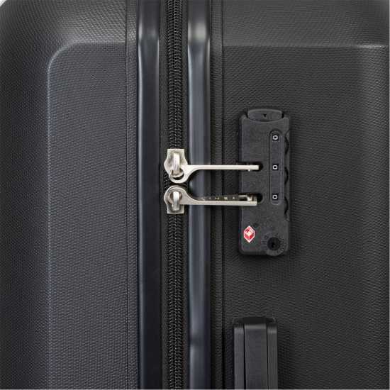 Твърд Куфар Linea Linea Monza Suitcase, Pp Hard Suitcase, Travel Luggage, (22Inch Cabine Friendly) Черно Куфари и багаж