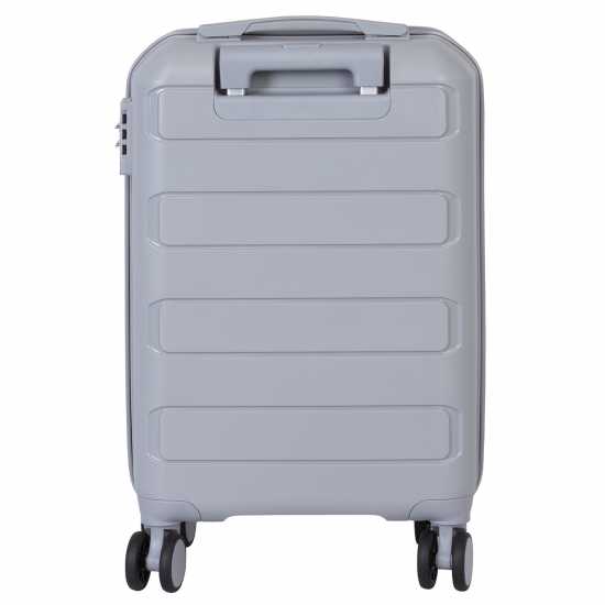 Твърд Куфар Linea Linea Monza Suitcase, Pp Hard Suitcase, Travel Luggage, (22Inch Cabine Friendly) Сребърно Куфари и багаж