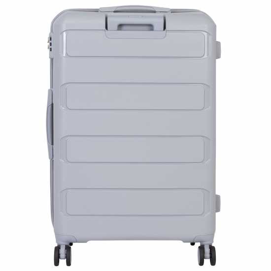 Твърд Куфар Linea Linea Monza Suitcase, Pp Hard Suitcase, Travel Luggage, (22Inch Cabine Friendly) Сребърно Куфари и багаж