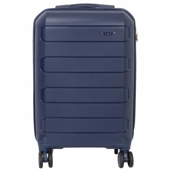 Твърд Куфар Linea Linea Monza Suitcase, Pp Hard Suitcase, Travel Luggage, (22Inch Cabine Friendly) Морска синьо Куфари и багаж