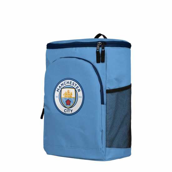 Team Crest Football Insulated Cooler Backpack Bag Manchester City Ученически раници