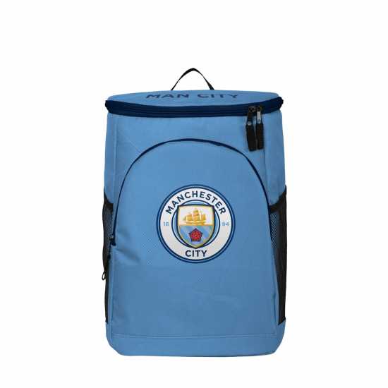 Team Crest Football Insulated Cooler Backpack Bag Manchester City Ученически раници