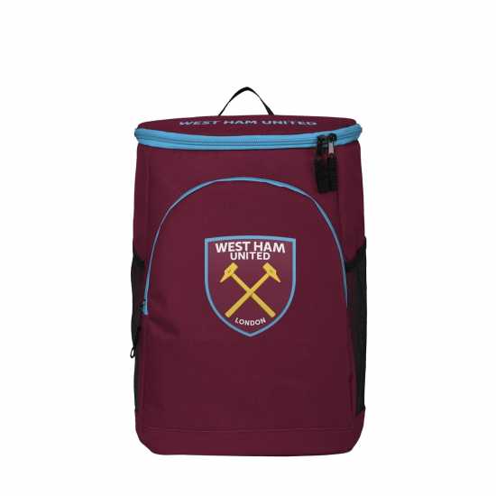 Team Crest Football Insulated Cooler Backpack Bag Уест Хам Ученически раници