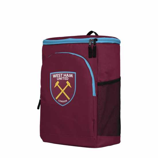 Team Crest Football Insulated Cooler Backpack Bag Уест Хам Ученически раници