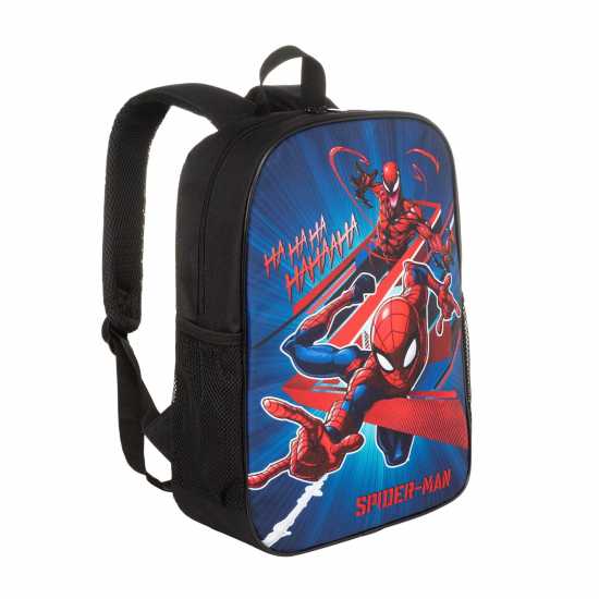 Character Backpack Set Spiderman/stitch Спайдърмен 