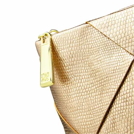 Biba Leather Woven Clutch Bag Злато Bags under 80