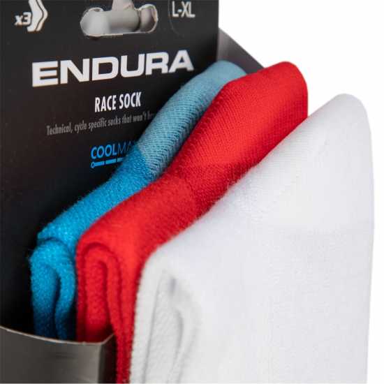 Endura Coolmax 3Pack Sock Многоцветно Мъжки чорапи