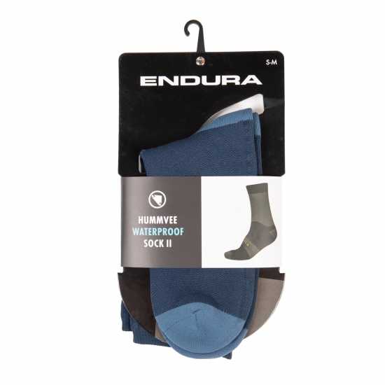 Endura Hummvee Waterproof Socks Ii Синьо мастило Мъжки чорапи