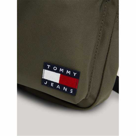 Tommy Jeans Daily Reporter Bag Певтър зелено Портфейли