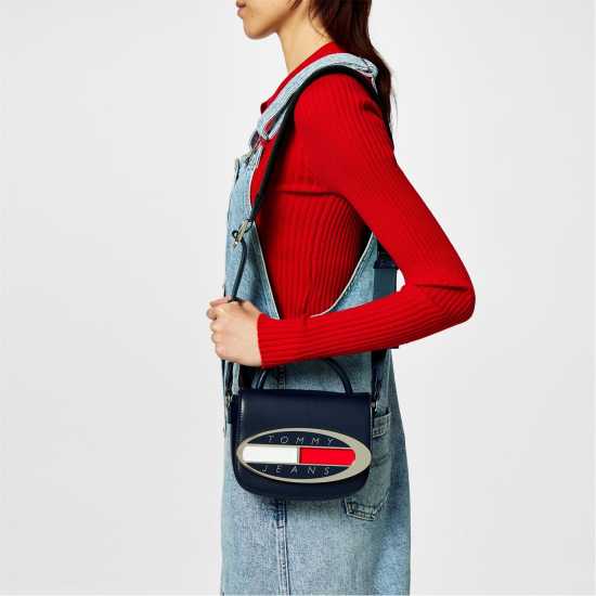 Tommy Jeans Origin Plaque Crossbody Bag Корпоративен 