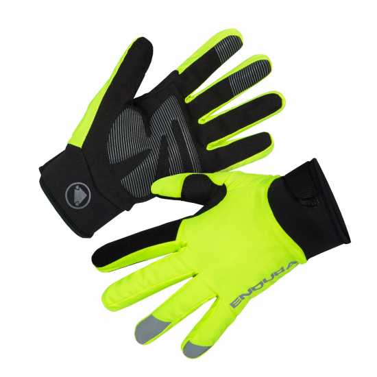 Endura Strike Glove Ld00 Високо видимо жълто Колоездачни аксесоари