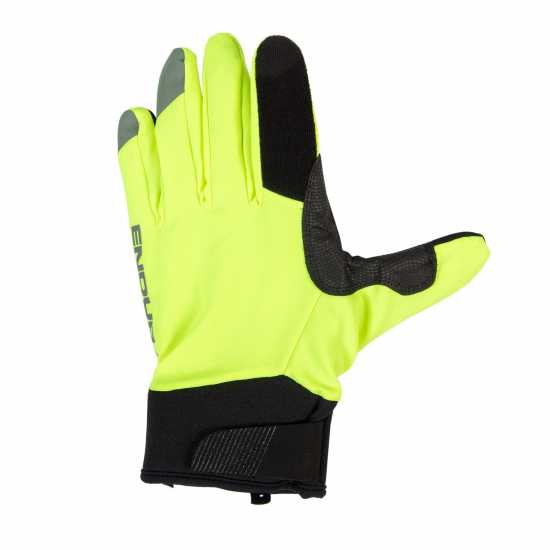 Endura Strike Glove Ld00 Високо видимо жълто Колоездачни аксесоари