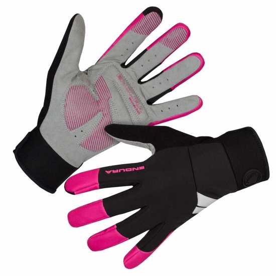 Endura Women's Windchill Glove Черно розово Колоездачни аксесоари