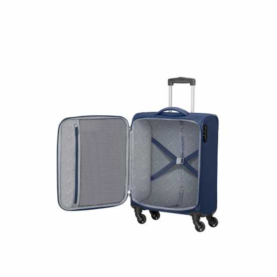 American Tourister Hyper Breeze Suitcase Морска синьо Куфари и багаж