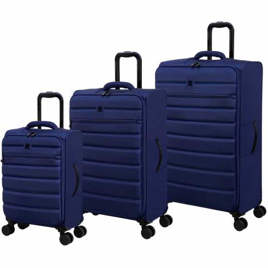 It Luggage Soft Shell Luggage Морска синьо Куфари и багаж