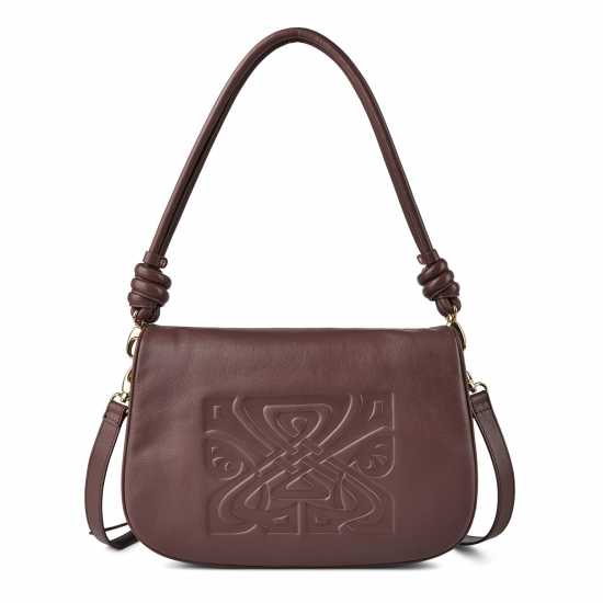 Biba Leather Filigree Bag Тоуп Bags under 80