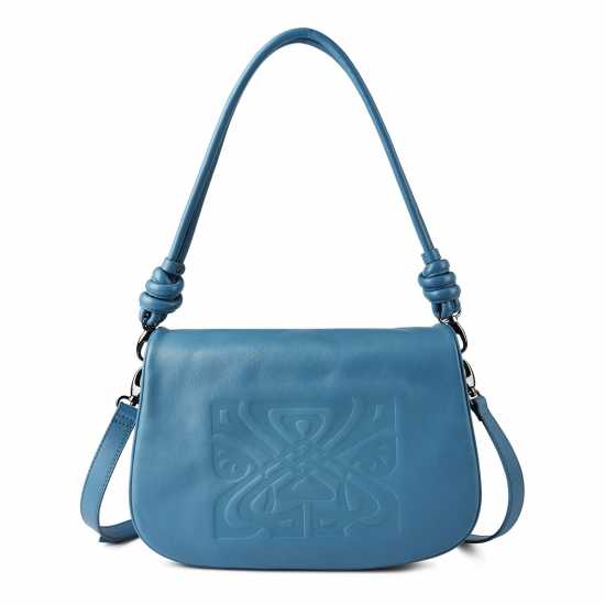 Biba Leather Filigree Bag Корнет Син Bags under 80